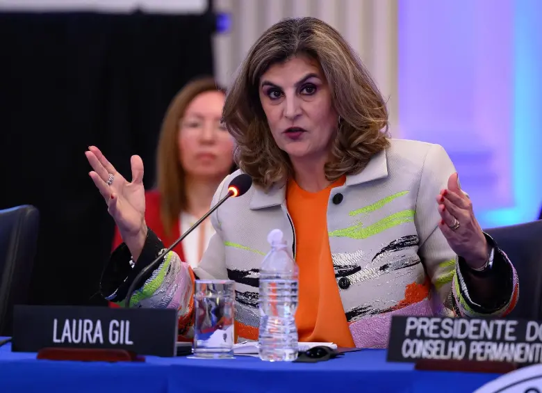 Gil es experta en temas de derechos humanos, derecho internacional y derecho humanitario. Foto: Cancillería 