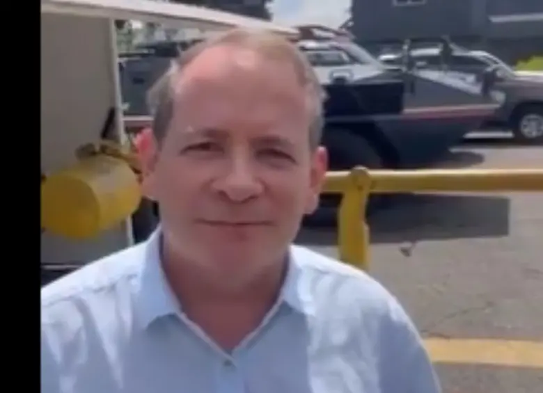 Juan Pablo Guanipa, líder opositor de Venezuela liberado por el régimen. Foto: captura de video.