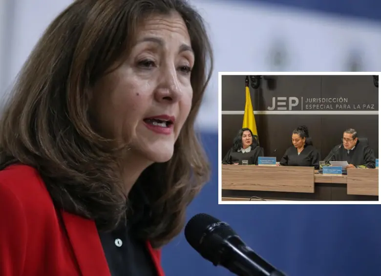 Para Íngrid Betancourt, fuerte opositora al acuerdo, la JEP “benefició” a los exjefes guerrilleros con su “desconcertante” decisión. FOTO: Colprensa y JEP