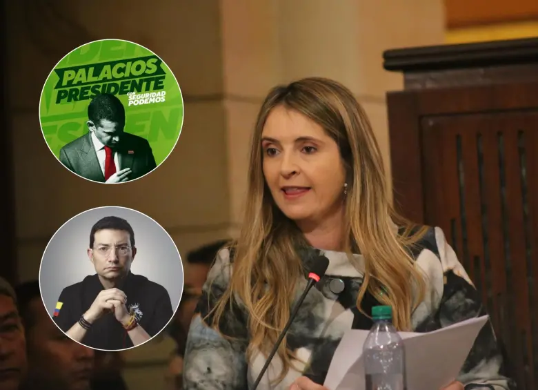 Valencia inscribió su campaña en la mañana de este viernes 13 junto a Juan Daniel Oviedo. FOTO: SENADO Y REDES SOCIALES