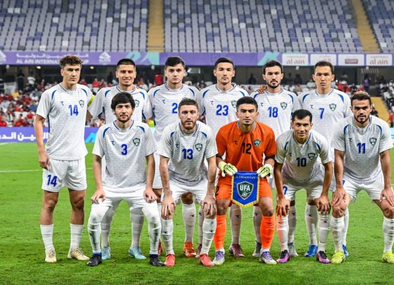 La Selección de Uzbekistán. FOTO: Getty