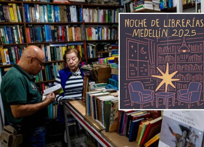 Un total de nueve librerías de la ciudad de Medellín abrirán sus puertas hasta las 12 de la medianoche para permitir que todas las personas puedan disfrutar de este evento de literatura. FOTO: JULIO CESAR HERRERA Y CORTESÍA