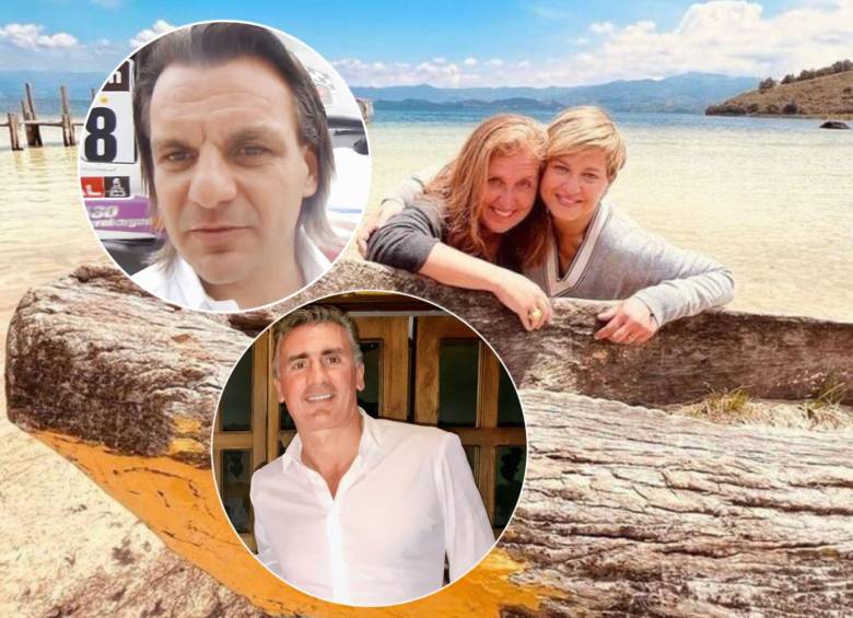 Romagnoli y Mascialino son los dos empresarios nombrados por Eva Ferrer como presuntos testaferros de Verónica Alcocer en Europa. Fotos: Colprensa, captura de video y revista Semana
