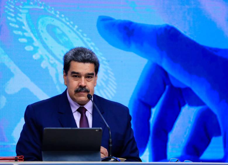 El presidente de Venezuela, Nicolás Maduro aplaudió los datos presentados por el Banco Central de Venezuela (BCV) sobre la dinámica económica de ese país. FOTO EFE