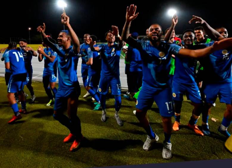 La Selección de Cuarazao logró meterse al Mundial siendo el país con menos cantidad de habitantes (150.000) en clasificar al torneo. Foto: Getty