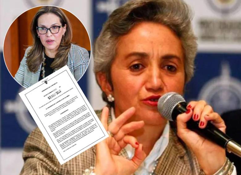 Mediante el Decreto 1395, el presidente confirmó a Myriam Hoyos como ministra de Educación, quien llega en reemplazo de Viviane Morales. Fotos: Fundación Éxito, MinEducación y captura Dapre
