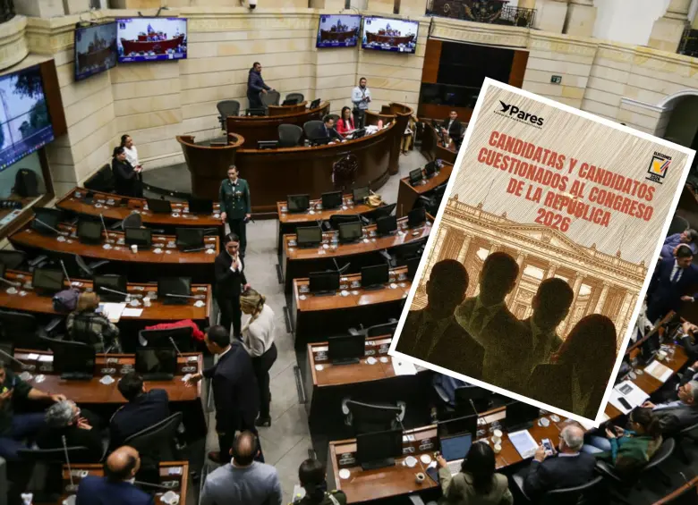 El informe de la Fundación Pares presenta información como de dónde provienen algunas candidaturas cuestionadas y a qué clanes políticos pertenecen. Foto: Colprensa/Fundación Pares