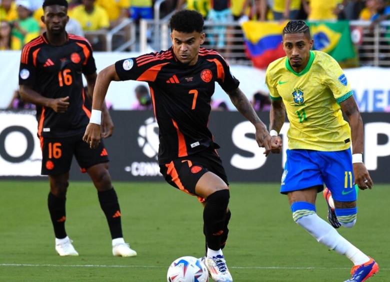 Brasil vs Colombia ya tiene fecha, hora y sede definida para el partido correspondiente a las Eliminatorias. Foto: Colprensa