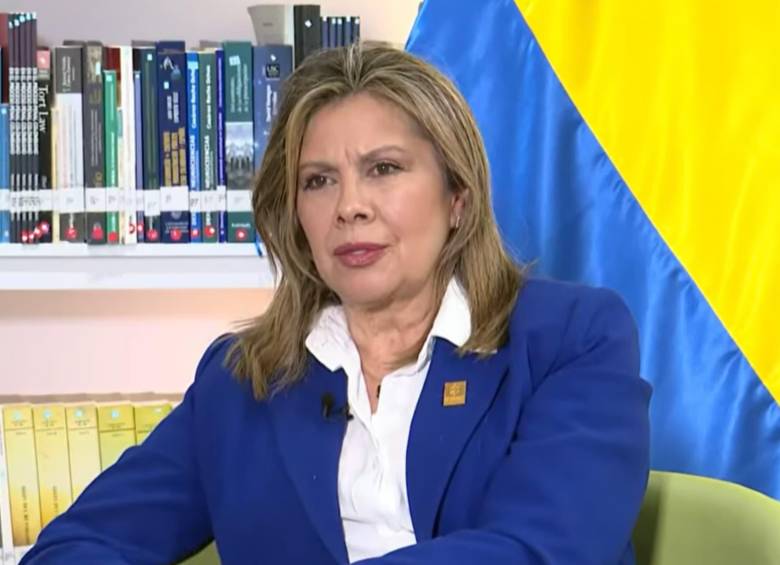 Fiscal general Luz Adriana Camargo habla de los procesos que van a paso lento. Foto: captura de video