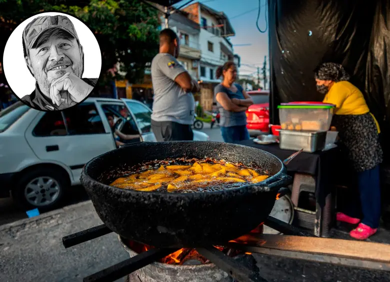 Para construir identidad gastronómica no solo se debe ver a los cocineros en restaurantes, hay que girar la vista hacia la comida de la calle. FOTO Camilo Suárez
