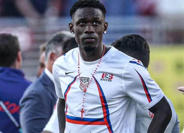 Folarin Balogun es el delantero de Estados Unidos. FOTO: Tomada de redes sociales @balogun