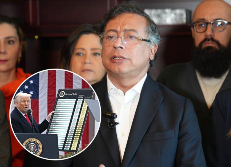Petro criticó el proyecto contra las remesas que ya fue aprobado en la Cámara de Representantes de Estados Unidos. FOTOS: Colprensa y AFP