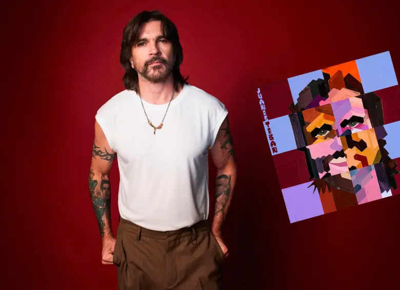 JuanesTeban explora varias facetas musicales y personales de Juanes, además de mostrar su talento en el dibujo, él mismo creo la carátula de este nuevo álbum. FOTO Cortesía Mario Alzate.