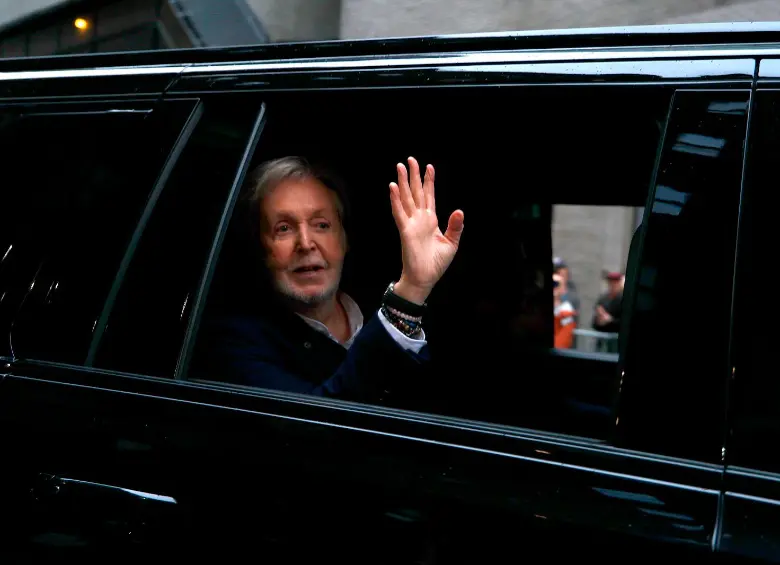 Paul McCartnety ha estado promocionando su disco desde hace varias semanas. FOTO Getty