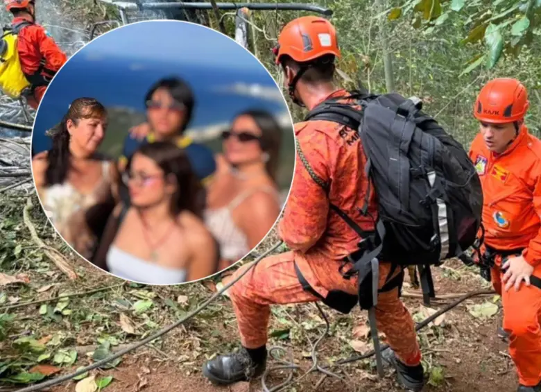 Tres colombianas murieron en un accidente aéreo en Brasil. Fotos: AFP y tomada de redes @g1