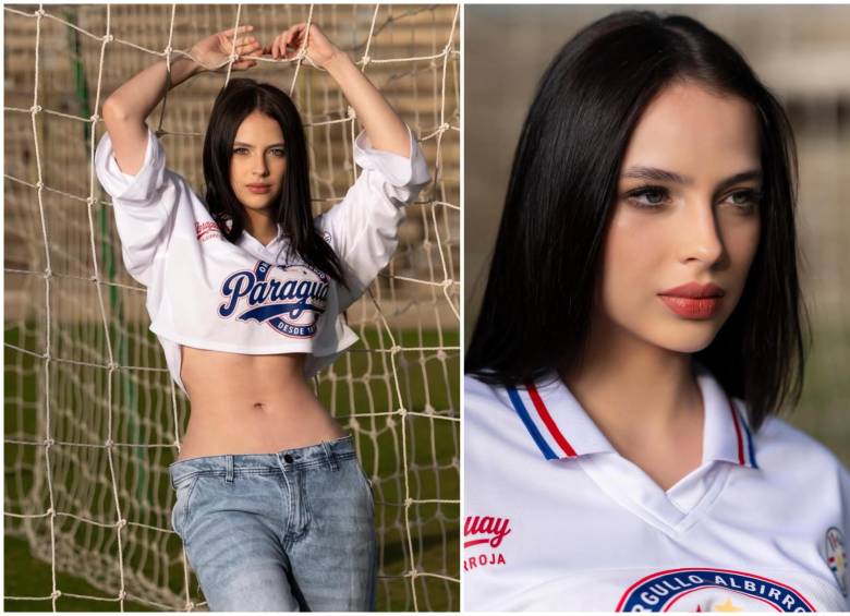 La joven paraguaya es modelo y tiene 25 años. FOTO: Tomada de las redes sociales @naiel.aguilera