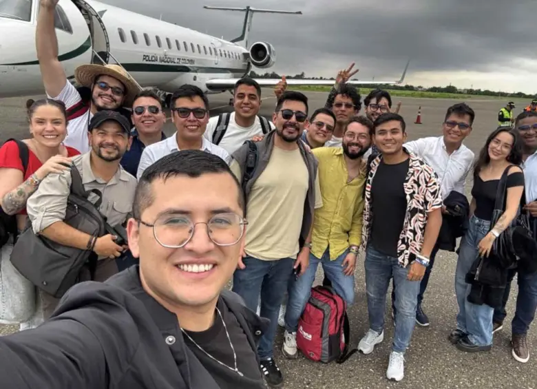 “Viajamos como toda la vida han viajado medios y periodistas a cubrir los viajes o eventos de los presidentes”, justificó el activista Walter Alfonso Rodríguez Chaparro, más conocido como ‘Wally’. FOTO: Archivo particular