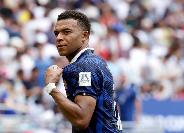 Una banda liderada por un joven cuyo seudónimo es Lester Z pretendía secuestrar a Kylian Mbappé y a otras 25 figuras de la vida pública francesa. Foto: Leonardo Fernández - Getty Images