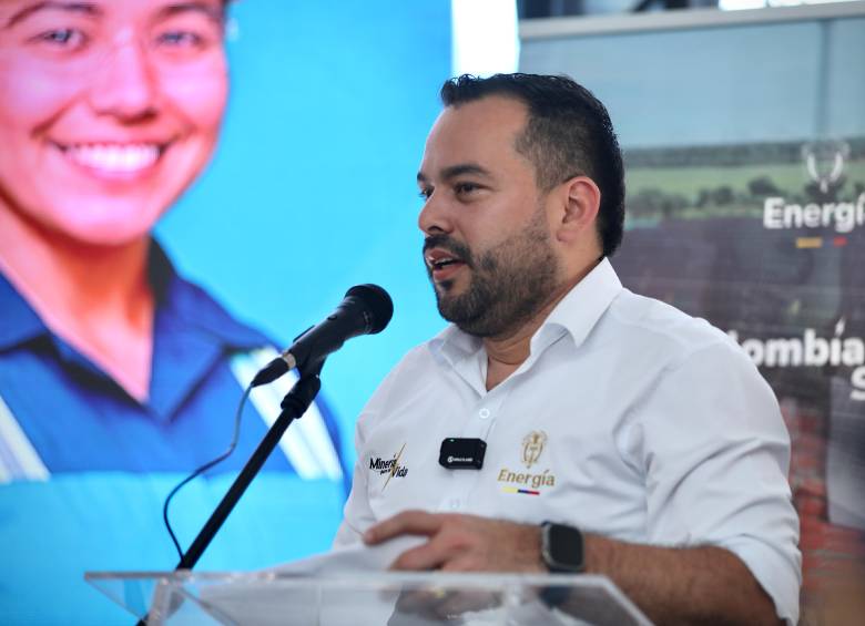 Edwin Palma, ministro de Minas y Energía. FOTO: CORTESÍA