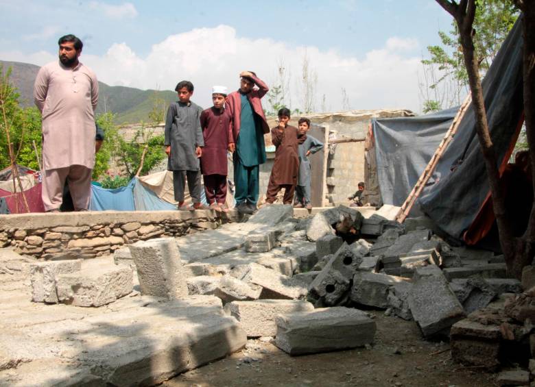 El terremoto que sacudió la zona del Hindu Kush afgano tuvo una magnitud de 6,5. FOTO: EFE
