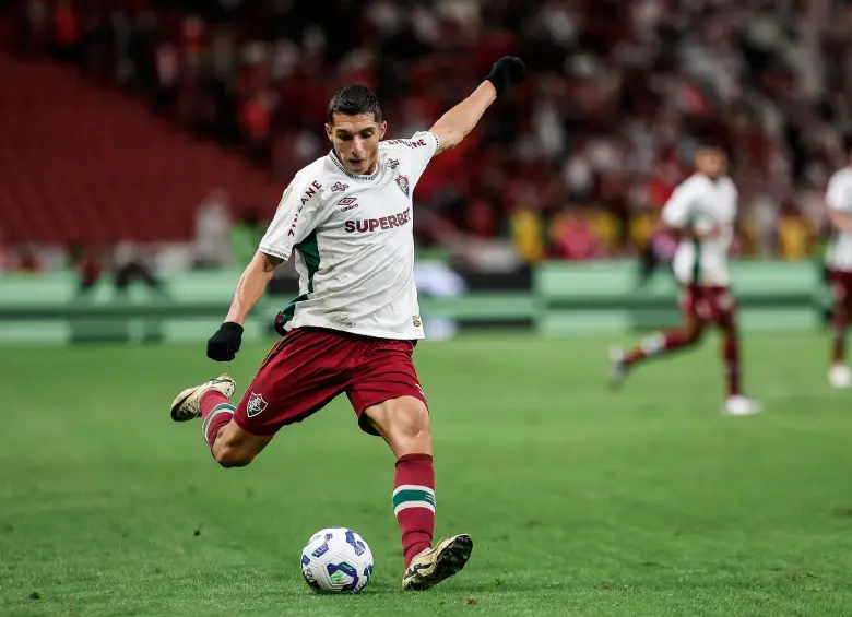 Kevin Serna viene demostrando su calidad en el fútbol de Brasil. FOTO X-FLUMINENSE
