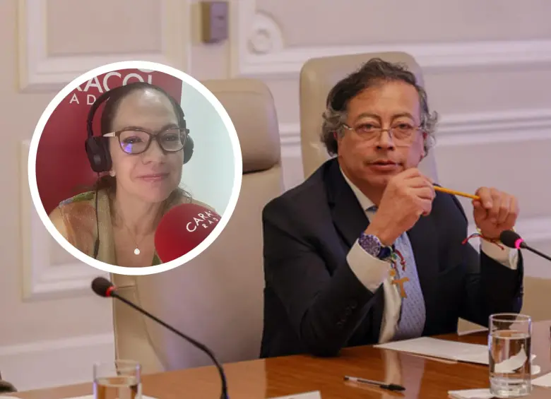 La comunicadora alertó que la violencia impulsada por Petro cada día es más agresiva en su contra y “en cualquier momento va a pasar de las redes sociales a la realidad”. FOTO: PRESIDENCIA/ARCHIVO PARTICULAR