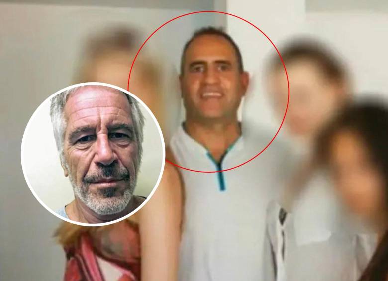 Daniel Siad fue hallado muerto mientras enfrentaba denuncias por presunta violación y explotación sexual. A la derecha, Jeffrey Epstein, con quien fue vinculado por las investigaciones. Fotos: redes sociales.