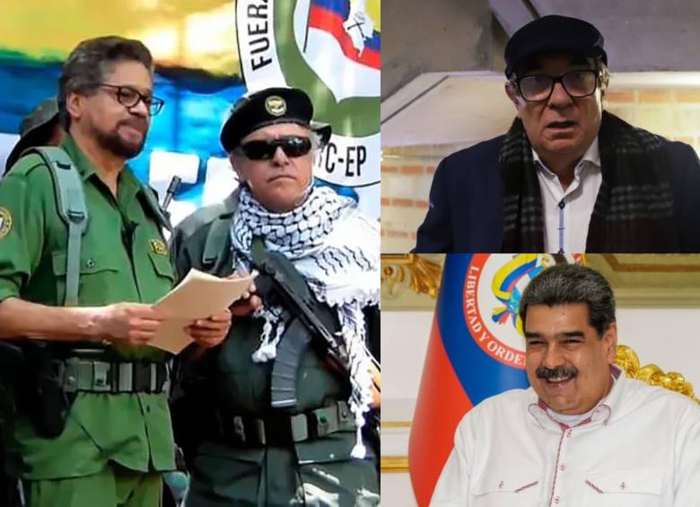 De los mencionados en la supuesta reunión, Rodrigo Londoño (“Timochenko”) es el único excabecilla de las Farc que no desertó de lo firmado en el Acuerdo de Paz. Foto: Colprensa/Captura de video.