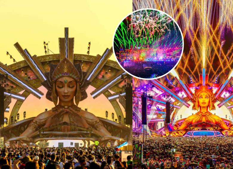 ¡Todo listo para el “Cielo Eléctrico”! EDC llega a Medellín con más de 94.000 asistentes y US$37 millones. Foto: EDC