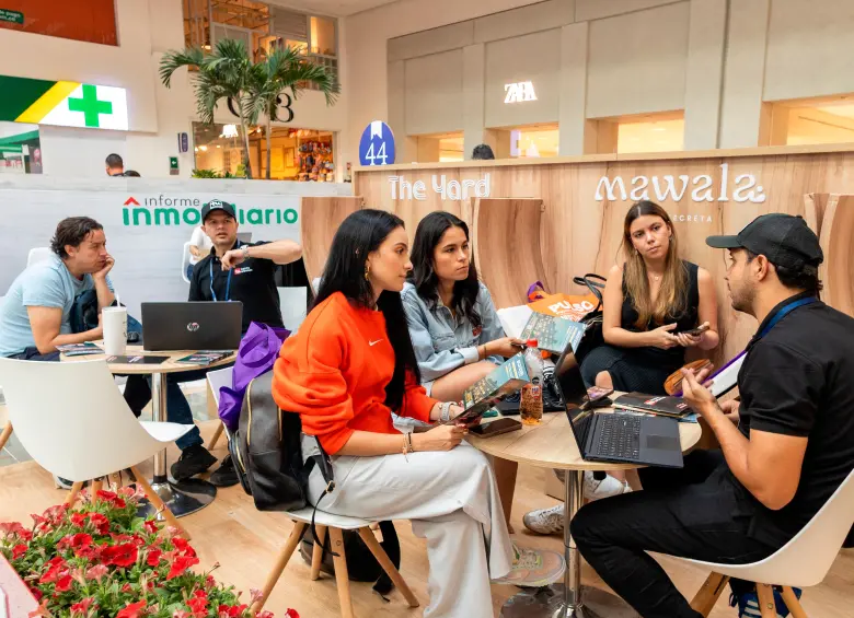 Buena afluencia de visitantes tuvo el Salón del Inmueble, en El Tesoro. FOTO: Cortesía Camacol
