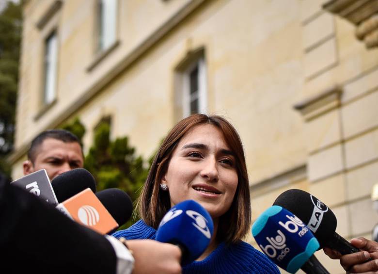 Laura Sarabia, embajadora de Colombia en Reino Unido. Foto: Colprensa