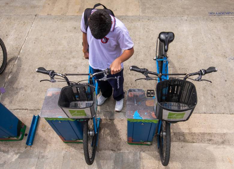 El sistema Encicla comenzó el 2024 con cerca del 87% de sus estaciones con daños. FOTO: Archivo El Colombiano