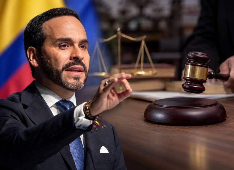 Presidente Abelardo de la Espriella habla de los recientes fallos judiciales contra sus estrategias. Foto: Colprensa y El Colombiano