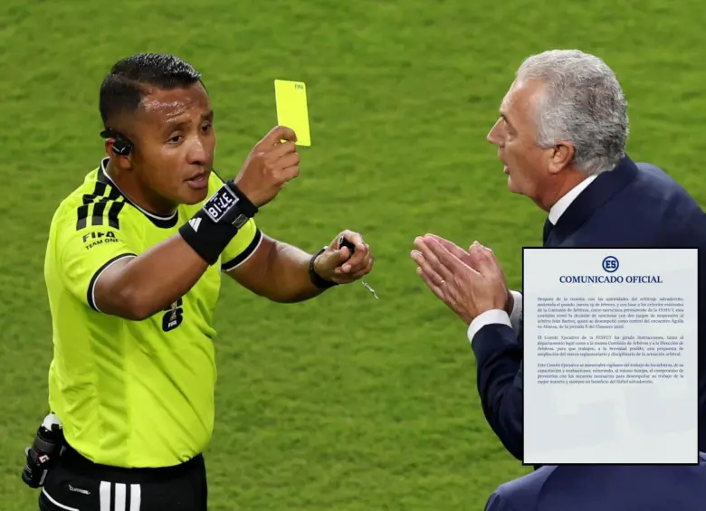 Iván Barton, juez que estrenó la “Ley Vinicius” en el Mundial 2026, dirigirá Colombia vs Suiza. Fotos: AFP y FESFUT