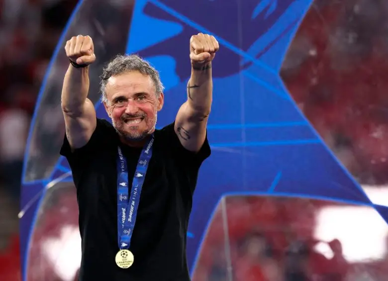Luis Enrique renovó con el PSG por cifras millonarias. FOTO AFP