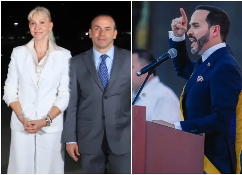 Inmediatamente después de su posesión en la Arena USC y del reconocimiento de tropas, el presidente Abelardo de la Espriella lideró en Cali el primer consejo de seguridad de su gobierno. FOTO: Tomada de redes sociales @ABDELAESPRIELLA y @alejoeder