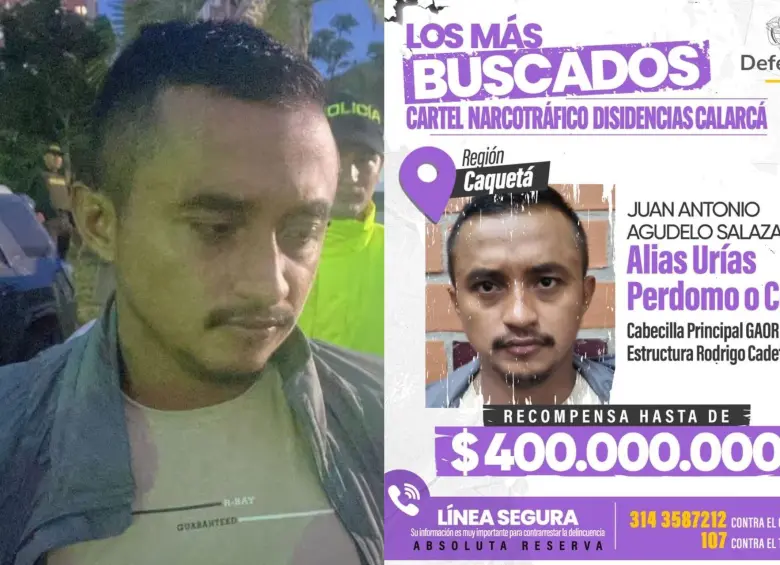 Alias Urías Perdomo fue abatido en medio de la Operación Amón en Guaviare. Foto: Ministerio de Defensa y redes sociales