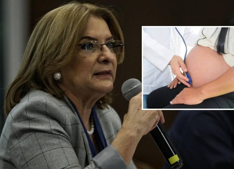 La Procuradora General de la Nación, Margarita Cabello Blanco, pidió garantizar el bienestar de las familias en gestación en el país. FOTO: COLPRENSA