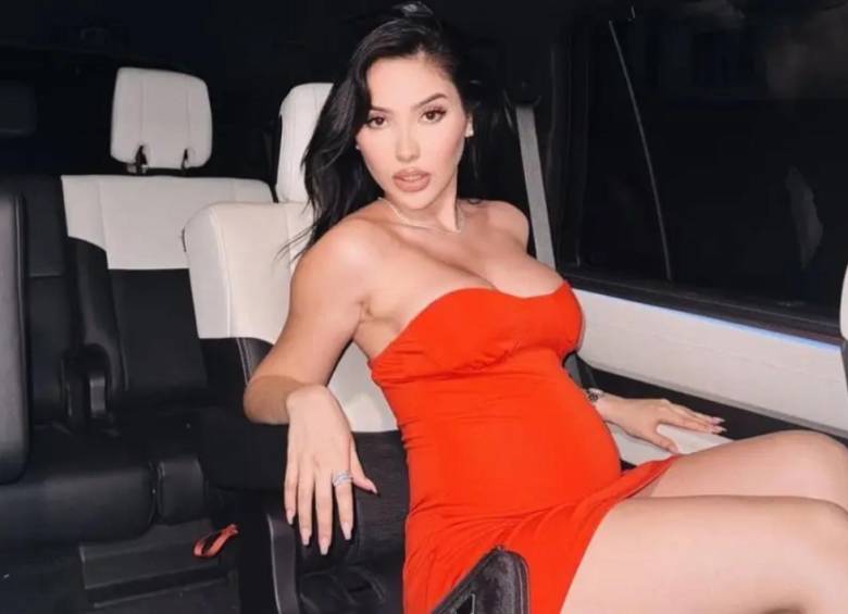 Actualmente, la joven influencer barranquillera se encuentra en sus primeros meses de embarazo. FOTO: Redes sociales Aída Victoria