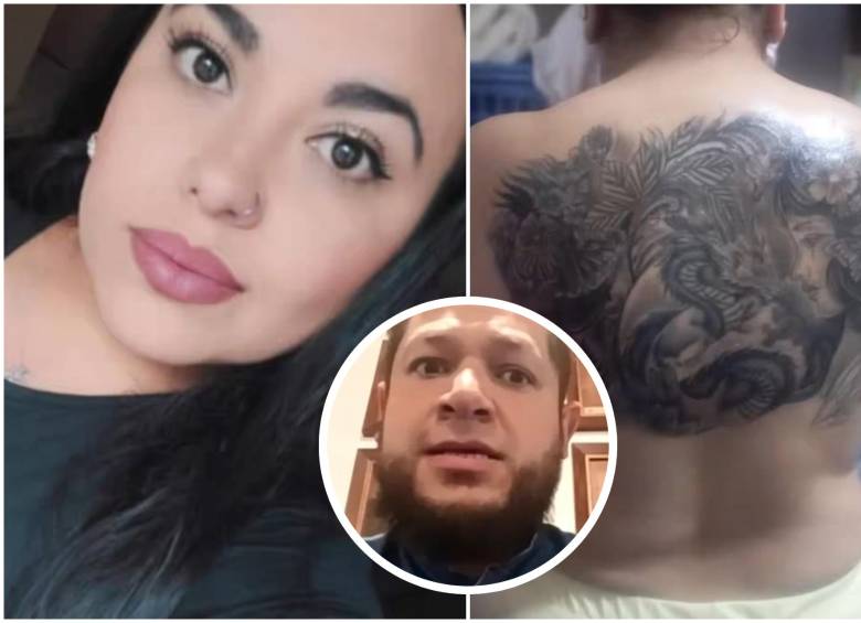 Lo que debía ser la última sesión del tatuaje se convirtió en una emergencia médica que puso en evidencia los peligros de la administración no autorizada de sedantes fuera de un centro médico. El hombre que la intervino no era anestesiólogo. FOTO: Cortesía familia de Yenifer y captura de Citytv