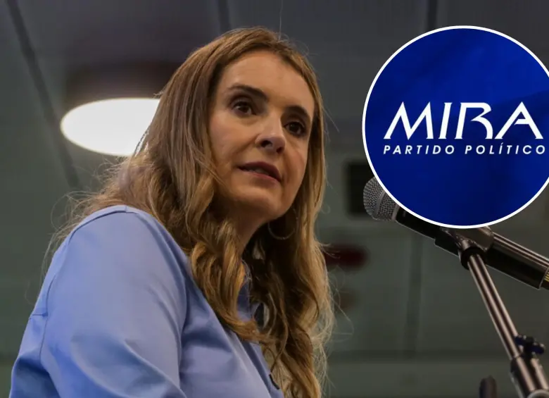 A través de un comunicado, el movimiento dio a conocer su respaldo a la candidata del Centro Democrático. Foto: Colprensa/MIRA
