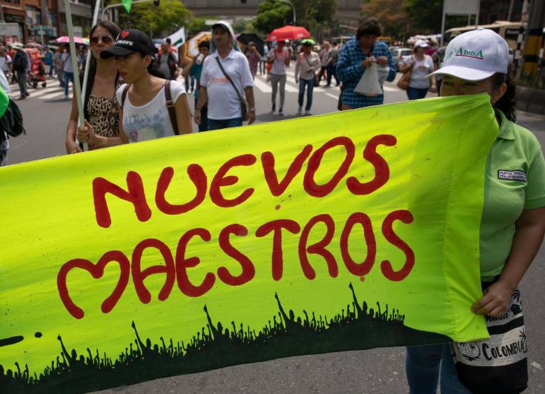 La solicitud de nuevos maestros para Medellín era un clamor desde 2016. FOTO: EL COLOMBIANO