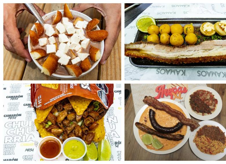 Algunos platos tradicionales mantienen su formato habitual mientras que otros se han reinventado para conquistar los paladares de los más jóvenes. FOTO: Jaime Pérez
