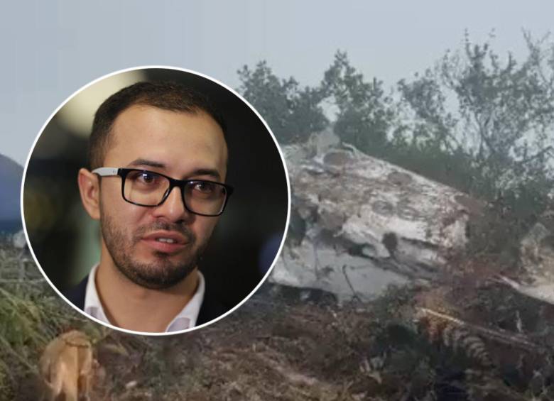 Diógenes Quintero Amaya, de 36 años, era uno de los 13 pasajeros que murió en el siniestro aéreo de un avión de Satena en Norte de Santander. Fotos: Colprensa y redes sociales 