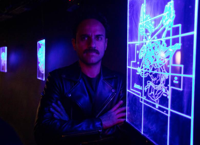 Harold Ortiz, artista y gestor cultural. FOTO Carlos Velásquez