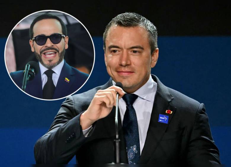 El presidente ecuatoriano, Daniel Noboa, le agradeció a su homólogo colombiano, Abelardo de la Espriella, por la reanudación de la venta de electricidad. Fotos: Getty Images y Colprensa
