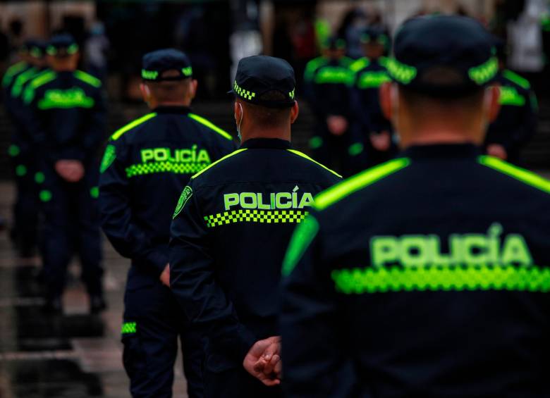 Cuatro policías resultaron heridos en el ataque. Imagen de referencia. FOTO: Colprensa