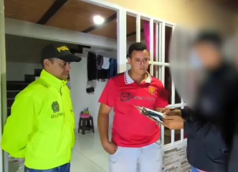 Alberto Antonio Araújo Rivera, capturado por atentado contra el periodista Gustavo Chica. Foto: Fiscalía