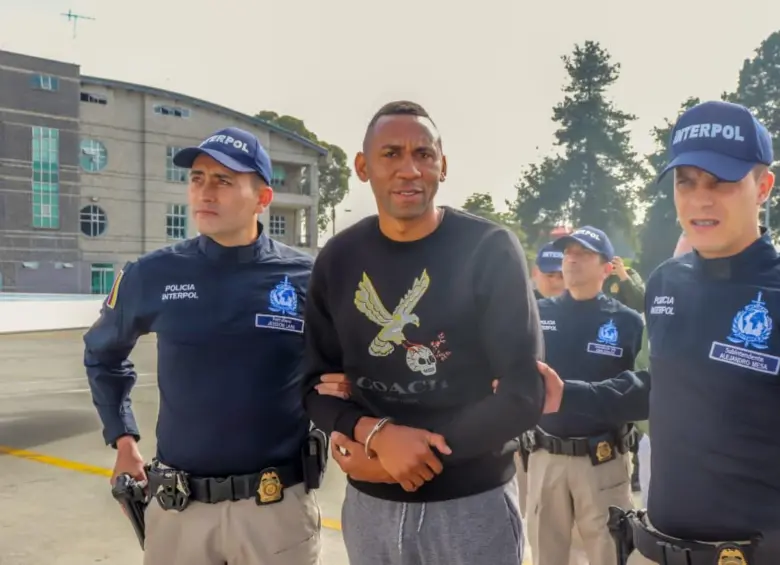 Jhon Eduis Viáfara, hace seis años cuando fue capturado por las autoridades. Foto: Colprensa 