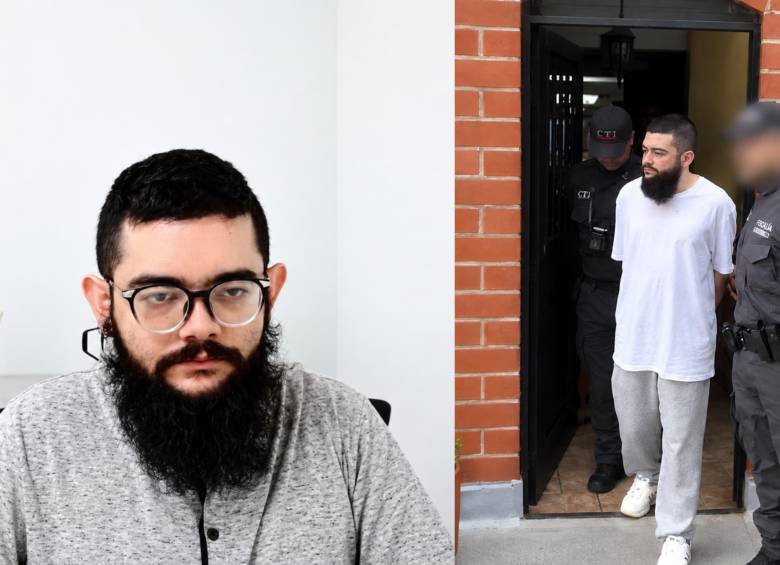 Daniel Felipe Duque Duque, capturado por presunto acoso a más de 21 personas. Foto: cortesía Fiscalía